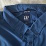 GAP Blue Stretch Shirt  L Image 8
