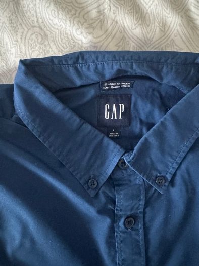 GAP Blue Stretch Shirt  L