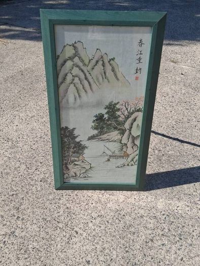 Large Original Chinese Arteork(31x17 inches)