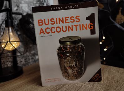 Frank Wood's Business Accounting 1 ! RRP 55 euro ! 2008 ! by Ft Pr !
