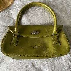 Lantadeli Paris Olive Green Quirky Two Way Opening Handbag