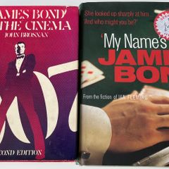 Two rare books about James Bond