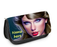 Taylor swift Personalised Pencil Case Make up bag / back to school stationery