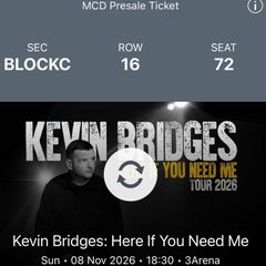 Kevin Bridges Nov 8th