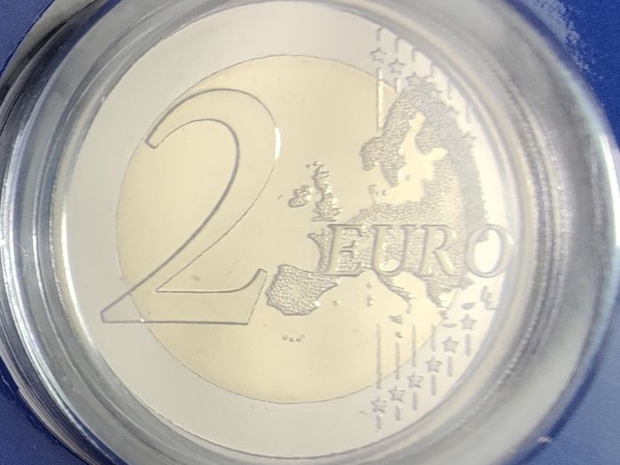 Spain 2 Euro Base Metals Proof Coin 2023 - Spanish Presidency of the EU - 2 Euro Commemorative Coin