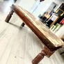Wood tables. Image 6