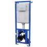 Wall Hung Toilet with Concealed Cistern Ceramic White Image 9