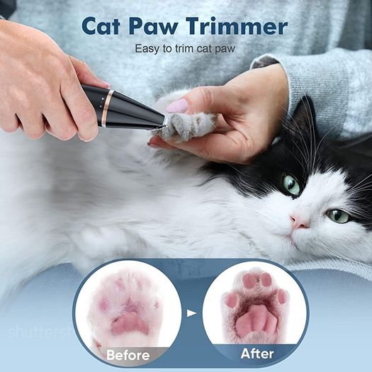 Dog Paw Trimmer, Silent Dog Clippers, Paw Trimmer for Dogs Hair Between Paws MULTIPLE COLOURS AVAILABLE (FREE POSTAGE)