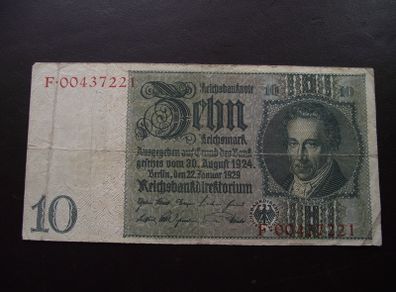 Germany. Reichsbanknote. 10 Mark (1945)