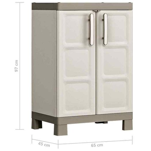 Keter Low Storage Cabinet Excellence - Free Delivery Nationwide