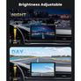 Jzones Carplay Screen for Car, 9" Portable Wireless Carplay&Android Auto, 4K Dash Cam,1080P Backup Camera, Car Stereo Image 7