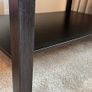 IKEA LACK Coffee table, black, 118x78 cm - with DENT, otherwise like-new Image 9