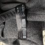 Massimo Dutti Dark Charcoal Grey Wool Wide Leg Trousers Image 8