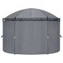 Gazebo with Curtains 520x349x255 cm Anthracite Image 5