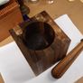 Pestle and mortar wooden Image 3