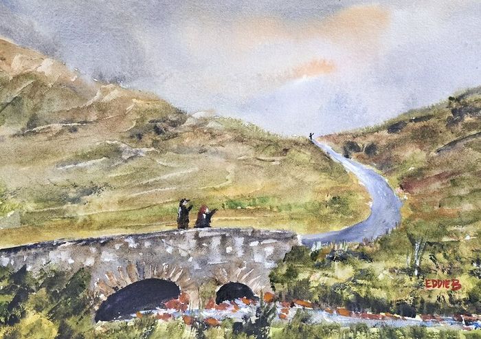 bridge of tears watercolour