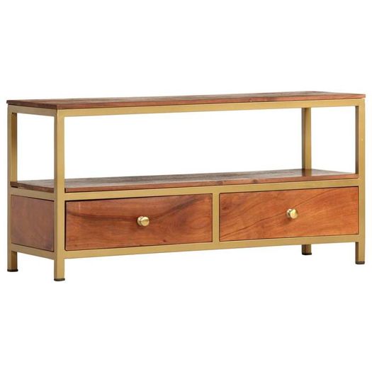 Sideboard 90x30x45 cm Solid Acacia Wood
