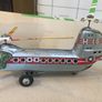 TN Helicopter Double Rotor Vintage Tin Toy made in Japan Image 8
