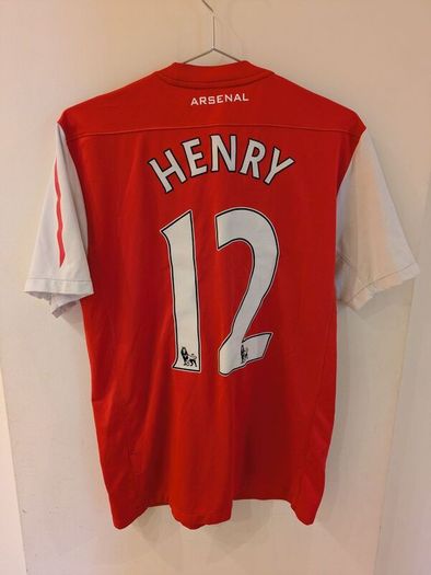 Arsenal Authentic 2011/12 home nike Henry 12 jersey shirt