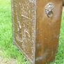 Vintage Hammered Brass Fireplace  Box 20" x 16" x 7" Image 6