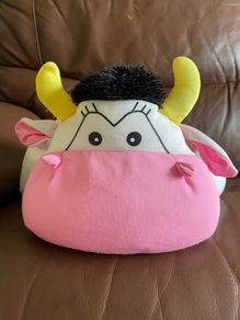 Plushie Cow Pillow Super Soft Toy - Car Pillow