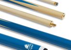 Powerglide Original 2 Piece Split Blue Snooker Cue With 10mm Tip - Free P&P