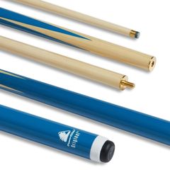 Powerglide Original 2 Piece Split Blue Snooker Cue With 10mm Tip - Free P&P