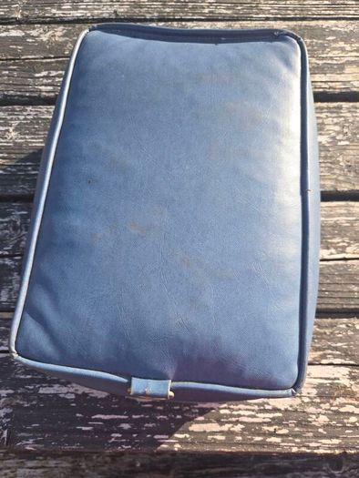 Blue Vinyl church kneelers