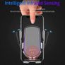 New 10W Qi Auto-Clamping 360  Rotating Fast Wireless Car Charger G Image 5