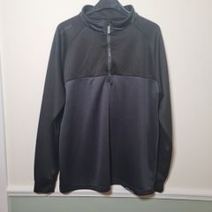 mens DRUIDS golf top quarter zip Size medium