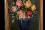 Stunning Antique oil painting C. J. Apathfalvy(1904-1984)