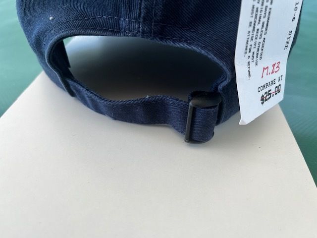 Fahrenheit Baseball Cap Peaked Hat Navy.  Brand New With Tags