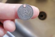 1679 UK Silver Three Pence Coin