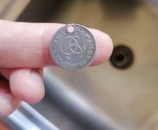 1679 UK Silver Three Pence Coin