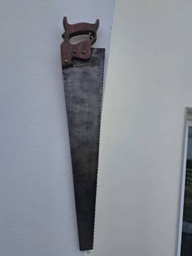 old original  hand saw