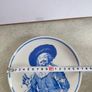 Vintage Delfts Blauw Royal G Wall Plate, The Merry Drinker Frans Hals Portrait, Wall Hanging, Decorative Delftware, Blue and White Image 4