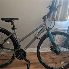 Viking Urban-S Ladies Hybrid Bike, Kryptonite Lock