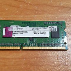 Kingston 1gb 1rx8 Pc3-10600s Laptop Ram Acr128x64d3s1333c9 Tested