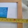 Lovely framed print of landscape and sky signed DD and stamped DDB Image 7