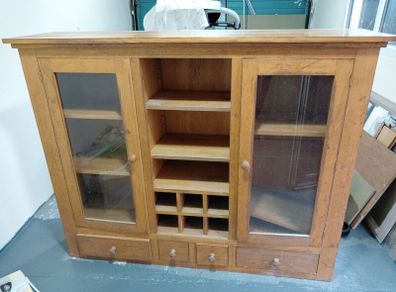 Solid Oak Dresser (Top Half)
