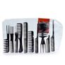 10pcs Professional Salon Plastic Hair Styling Comb Set Hairdressing Barber Brush Image 4