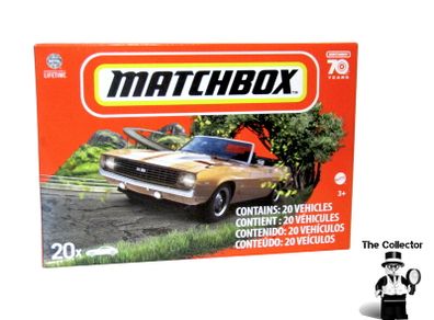Matchbox 20 Pack 1:64 Also 70 Years Anniversary Diecast Cars Brand New Sealed