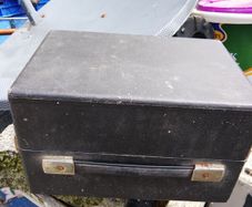 Antique violet ray machine