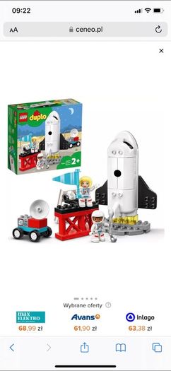 Box of lego duplo