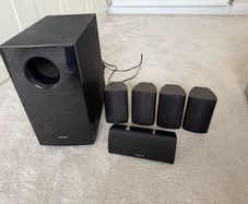 Onkyo 5.1 surround speakers sub hi-fi home cinema