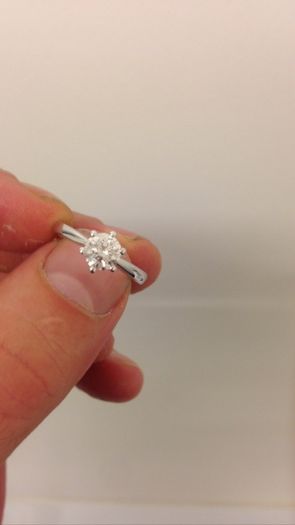 1 carat IGI diamond lab created diamond rings