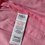 Bnwot M&S Pink Denim Pinafore Dress Image 6