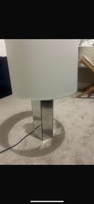 2 mirrors lamp and 2 long mirrors in excellent condition