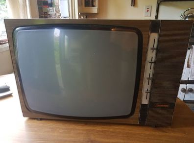 Vintage Ferguson Black and White TV