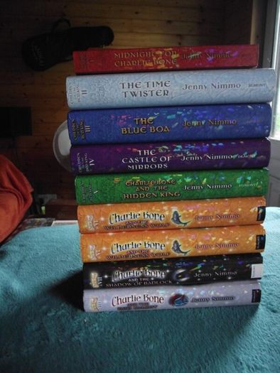 Jenny Nimmo-Children of The Red King (Charlie Bone)-13 Books 1st/1st & Signed